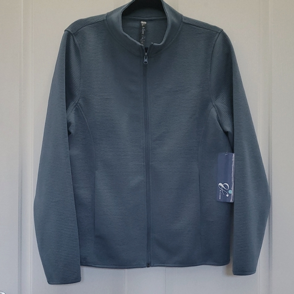 A Core women's sports jacket, Blue,Large